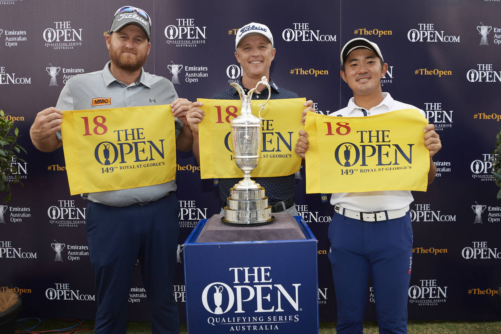 Matt Jones, Takumi Kanaya and Aaron Pike qualifiy for The 149th Open via The Open Qualifying Series Australia